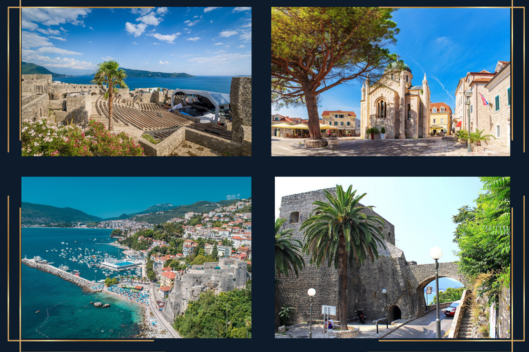 From Ulcinj: Boka Bay Cruise with Polish Guide & Transfer