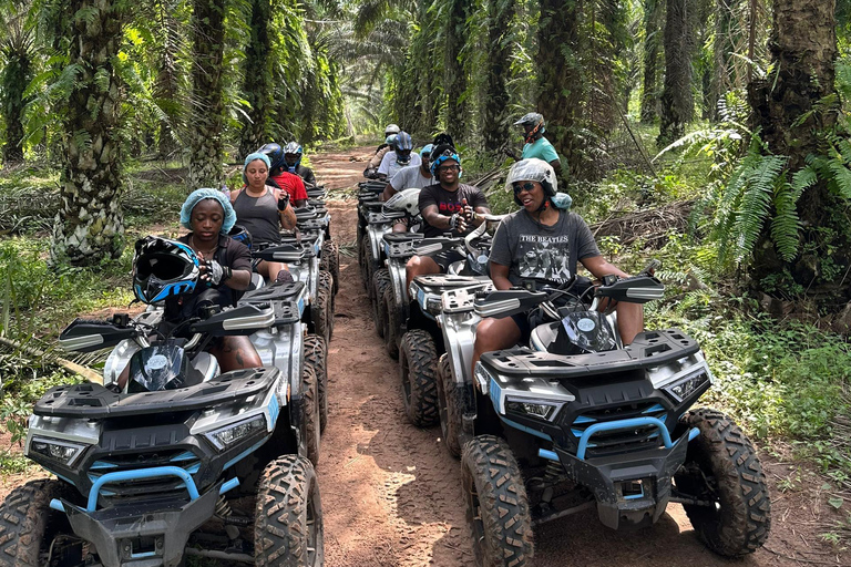 Full Day Tour: Aburi Botanical Gardens, ATV, & Waterfalls