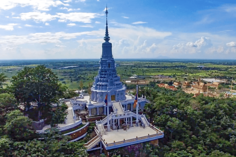 Phnom Penh: Old City Oudong, and Koh Chen Village Tour Tuk Tuk Option - No Guide