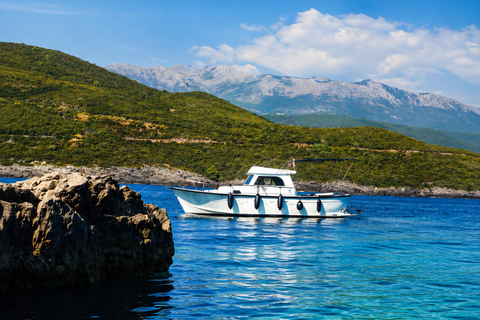 4-Hour Private Boat Tour — Blue Lagoon, Caves & Sveti Stefan