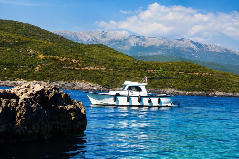 4-Hour Private Boat Tour — Blue Lagoon, Caves & Sveti Stefan