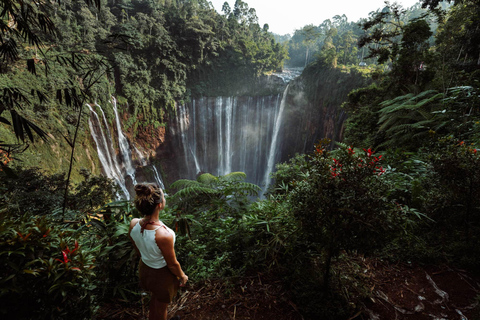 Tumpak Sewu Waterfall Tour with Photos & Transfers Start Basecamp- No Ticket