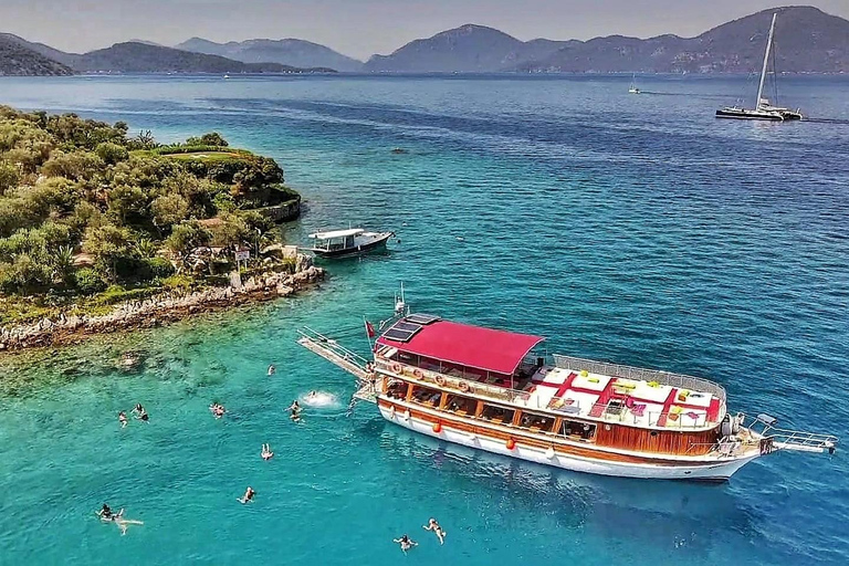 Fethiye: 12 Islands Boat Tour with Lunch & Hotel Transfers Self Transfer Meeting At Harbour