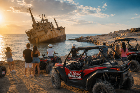 Paphos: 4.5-Hour Half-Day Quad & Buggy Safari Tour Quad Bike – Up to 2 People