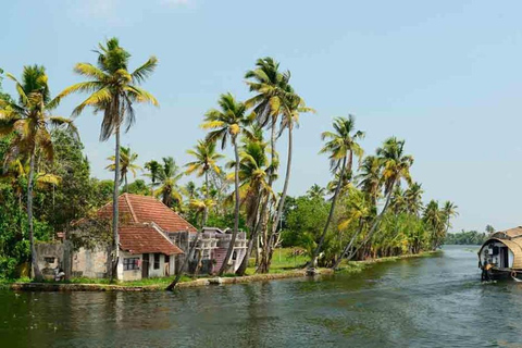 KUMARAKOM - ALLEPPY DAGCRUISE : PRIVÉTOUR VANUIT COCHIN