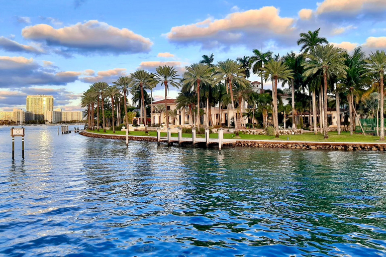 Miami: Tour en barco por las Casas de los Millonarios con bar de mojitos a bordo