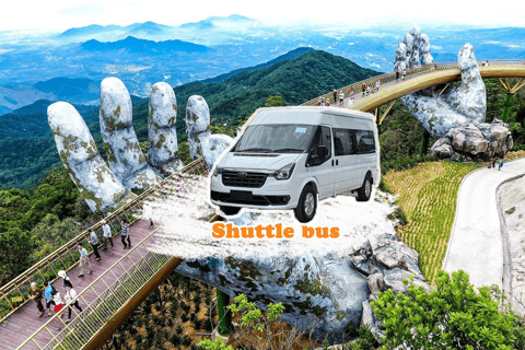 Da Da Nang: Bus navetta per il Ponte d&#039;oro di Ba Na HillsTrasferimento da Da Nang - Ba Na Hills - Solo andata