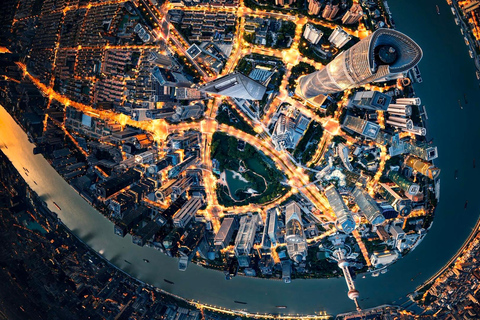 Shanghai Sunset Walk: Historic Bund to Cyberpunk Skyline Private VIP Tour (English & French)
