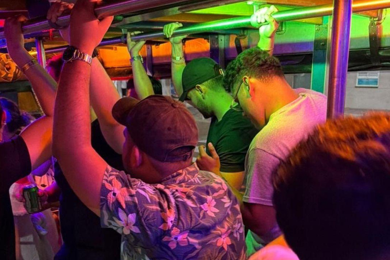 Cartagena Chiva Rumbera Night Party Bus Tour with Music & City Highlights Chiva Rumbera Cartagena Night Party Bus Tour with Music and City Highlights