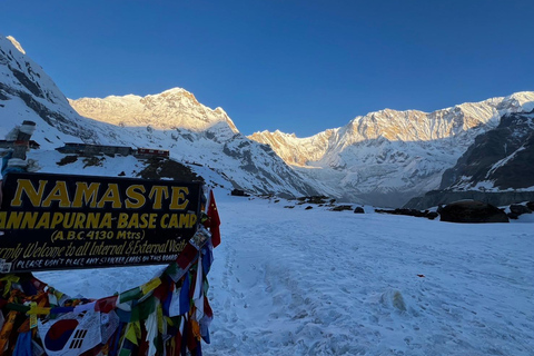 Från Pokhara: 7-dagars vandring i Annapurna Base Camp