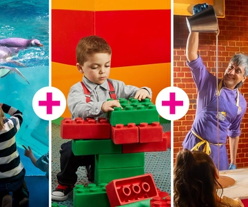 Cadbury World + SEA LIFE + LEGOLAND Discovery