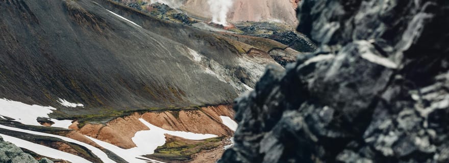 Visite privée en Super Jeep dans les hautes terres de Landmannalaugar