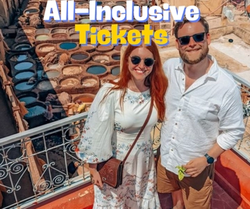 De la Meknes: Fez excursie de o zi cu ghid All Inclusive Bilet