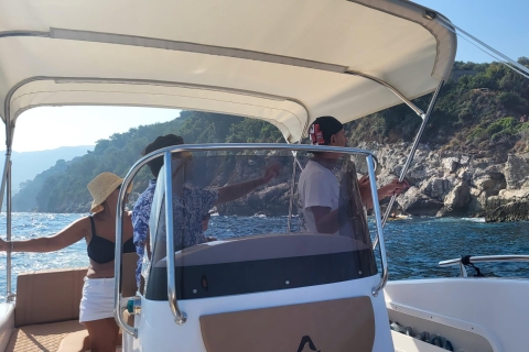 Wybrzeże Amalfi: Prywatna wycieczka łodzią ze Skipperem, z Sorrento