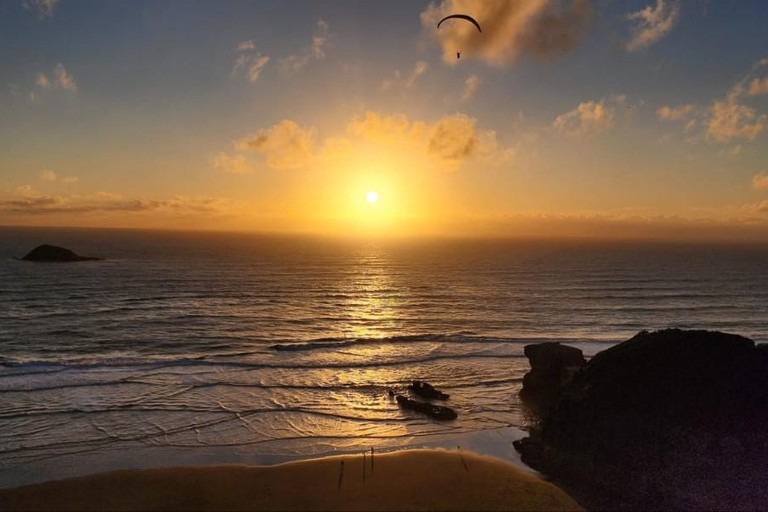 Auckland: Tour al tramonto con piscina termale e vista notturna