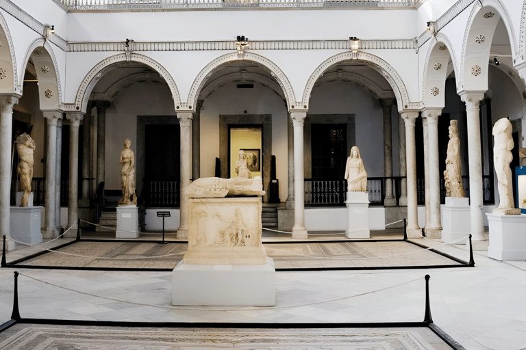 From Tunis: Bardo, Tunis Medina, Carthage, Sidi Bousaid