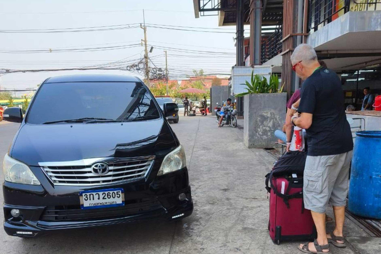 Privater Transfer von Bangkok nach Siem Reap Auto - Minivan