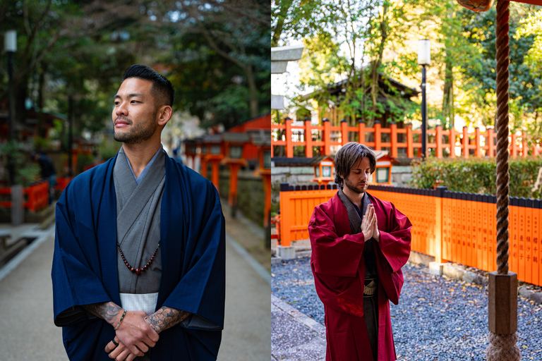 Kyoto: Private Kimono Photoshoot for Couples and Solo