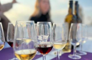 Sherry-Weinverkostung mit Blick auf Sevilla