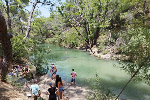 Excursion privée d&#039;une journée à Rhodes, Lindos et Seven Springs