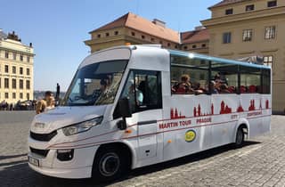 Prag: Historische Bustour durch die Innenstadt mit den Top-Sehenswürdigkeiten