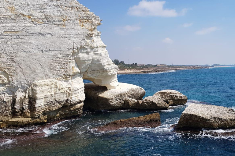 Caesarea, Haifa, Akko & Rosh Hanikra Full Day Private Tour Caesarea, Haifa and Carmel Mount with Bridges and Druz