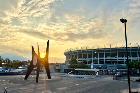 Mexico City Soccer Stadium Sightseeing & Street Food Tour