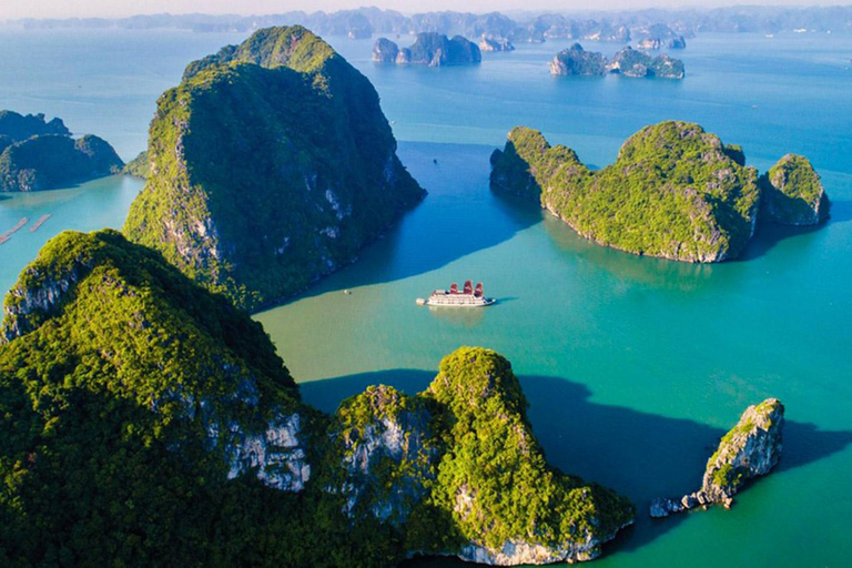 Vanuit Hanoi: 2D1N Ha Long Bay per boetiekcruise met Arcady