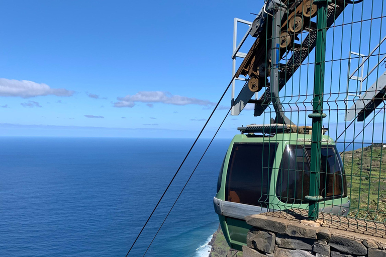 Madeira: västra sidan Achadas Cruz, Moniz, Seixal och FanalUpphämtning och rundtur i Caniço på tyska