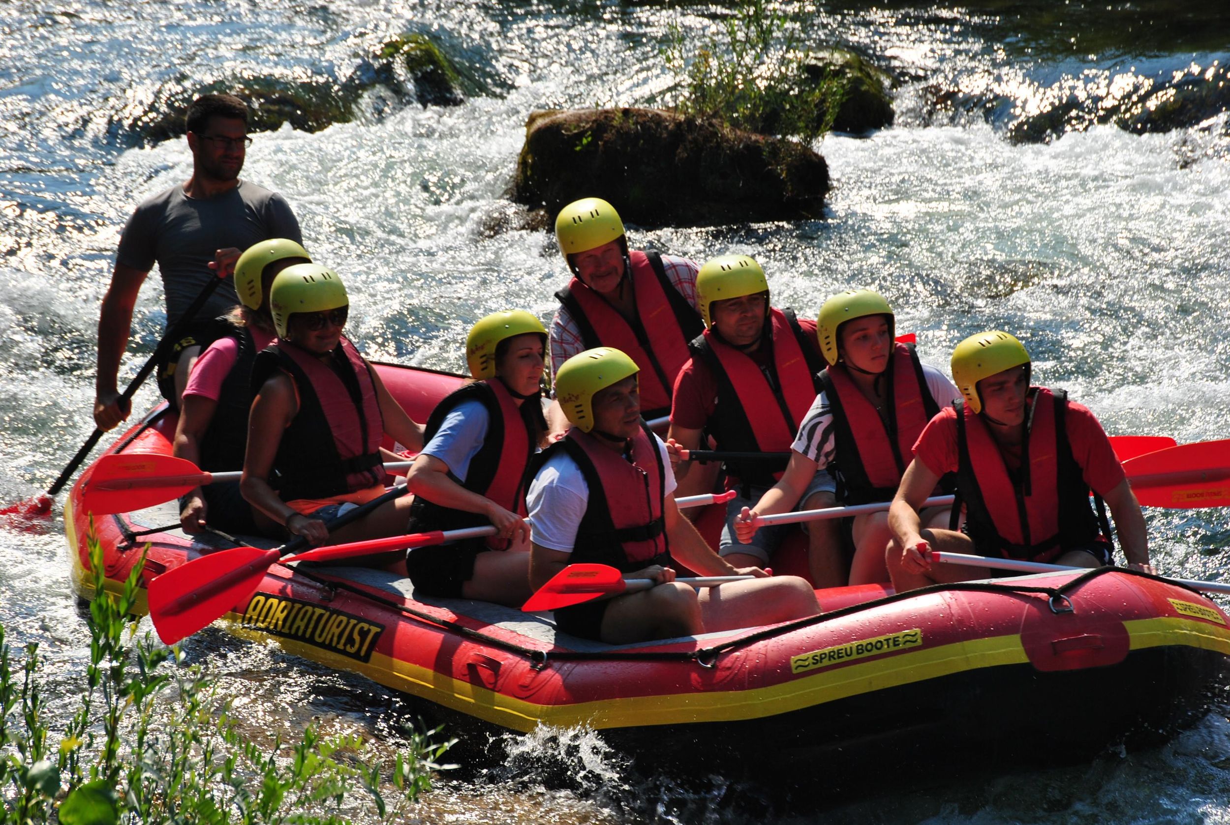 Omiš: Rafting auf dem Fluss Cetina, Natur, Adrenalin, Klippenspringen