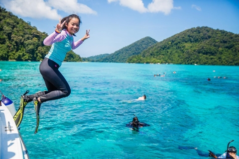 Depuis Khao Lak : Expédition de plongée en apnée dans les îles Surin