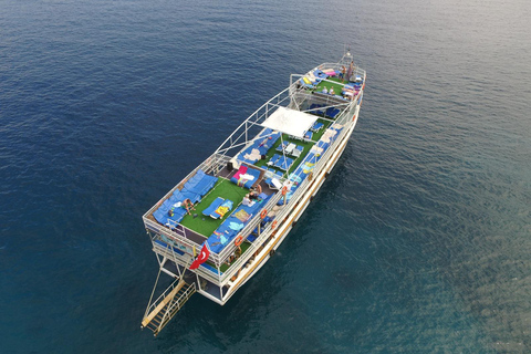 Marmaris/Icmeler : All Inclusive Boat Trip w/Drinks & Lunch Tour with Lunch & Unlimited Alcholic Drinks (No Transfer)
