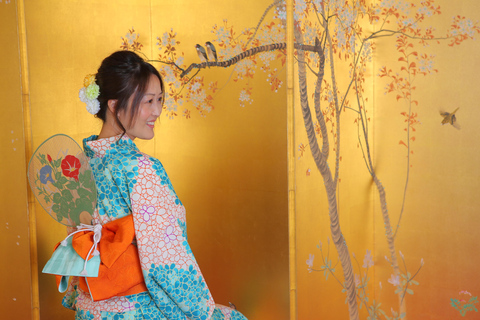 Kyoto:Kiyomizu-dera Temple Rent a kimono and ride a rickshaw