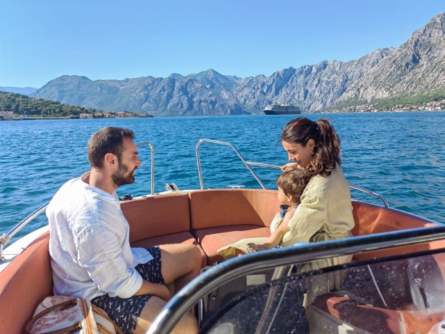 Visit Kotor Bay and Blue Cave Private Boat Tour With Free Drinks in Kotor