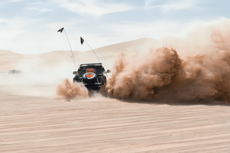 Doha: Desert Safari with Camel Ride and Sandboarding