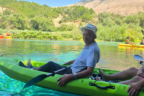 Sarande: Blue Eye Kayak Walking tour & Lekuresi Castle NO KAYAK,Blue Eye Basic Visit – Transport & Free Time