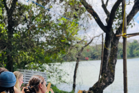 Arusha: Lake Duluti Painting and Sip with Pickup