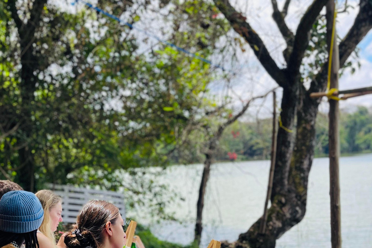 Arusha: Lake Duluti Painting and Sip with Pickup