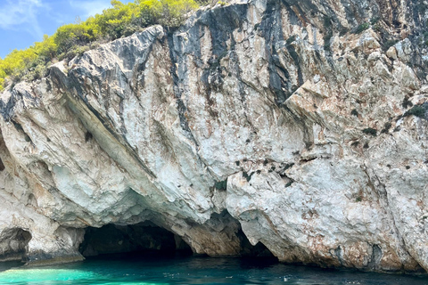 Zante: spiaggia dei naufragi e grotte blu tour privato