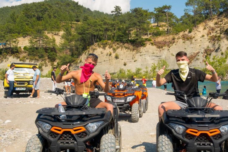 Antalya: Fantastisk kombination av forsränning med zipline, 4X4 fyrhjuling, jeep