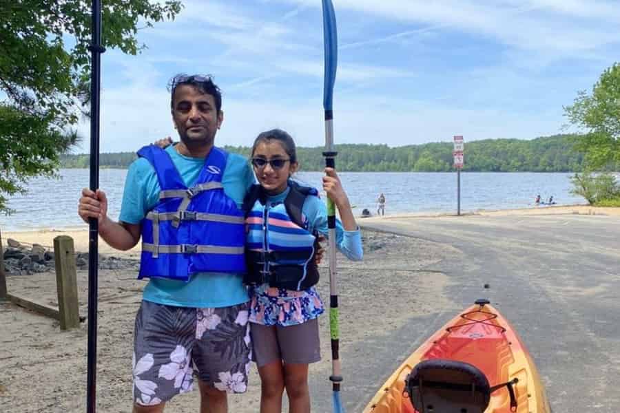 Chapel Hill: Kajakverleih am Jordan Lake. Foto: GetYourGuide