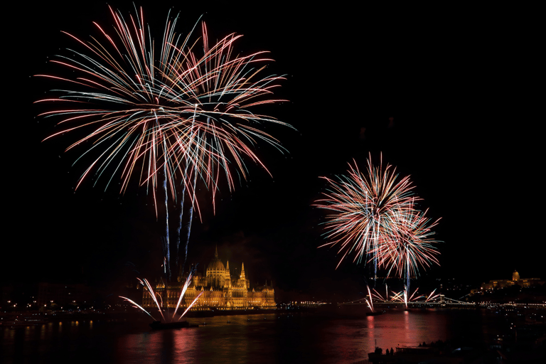 Budapest: Aug 20 Firework Cruise - Unlimited Prosecco Cruise Grazing Table Option - Akadémia 3 Departure