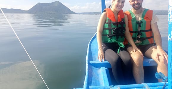 Manila: Vulkan-Taal-Tour mit Blick auf See und Vulkan