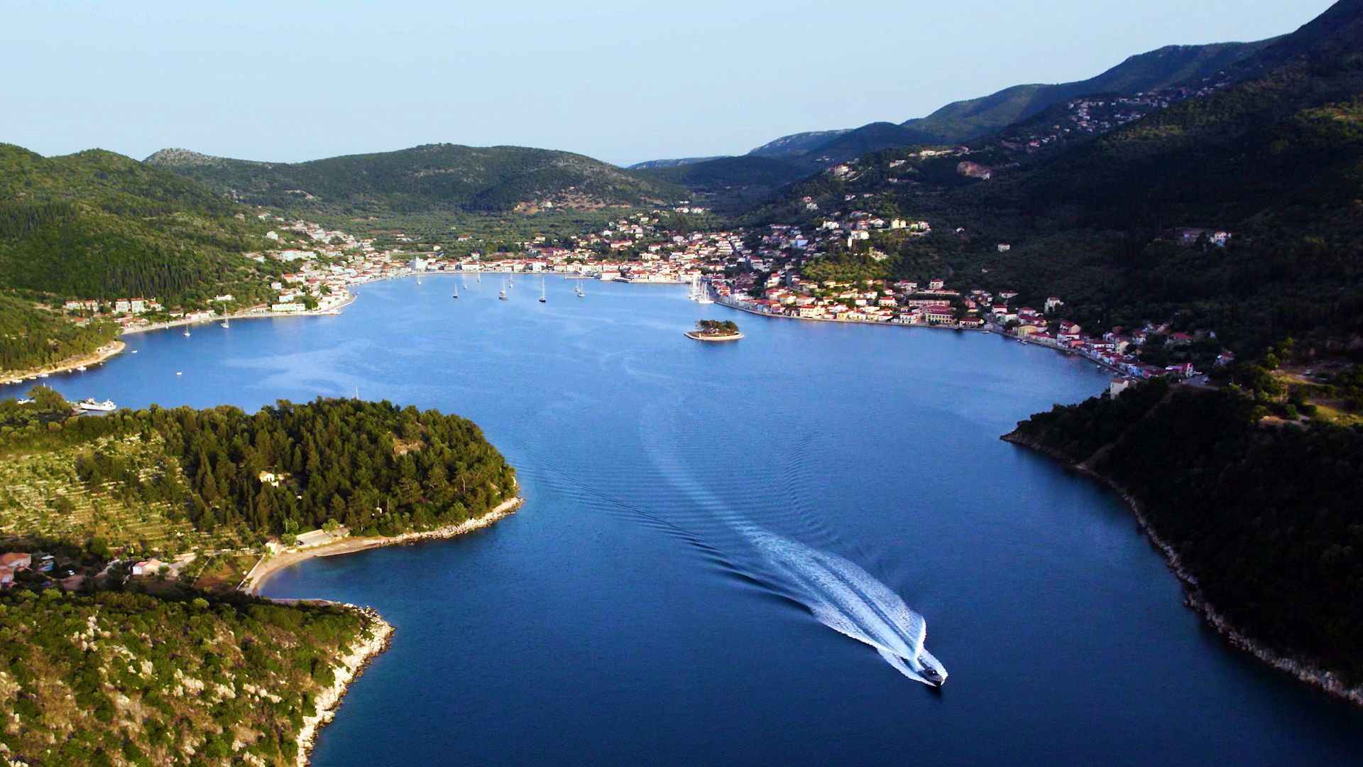 Ithaca Island Tour mit Bus & Kreuzfahrt mit Badestopps