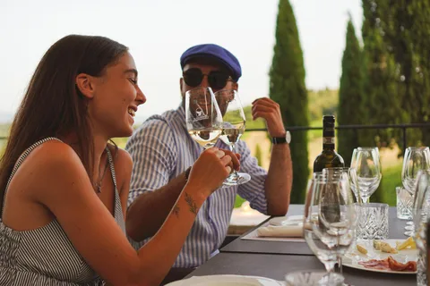 San Gimignano : dégustation de vins à Il Colombaio