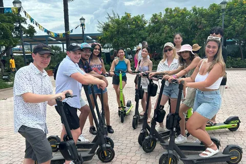 E-Scooter Tour with Food Tasting and Local Drinks