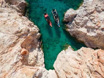 From Milos: Kimolos & Poliegos Islands Private Boat Tour