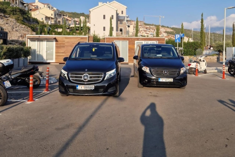 Private transfer from Budva to Dubrovnik airport Private transfer by Minivan from Budva to Dubrovnik airport