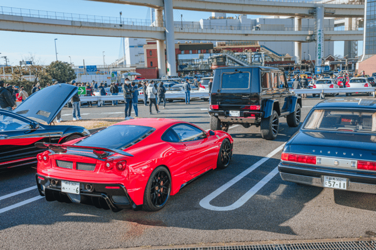 Tokyo/Yokohama: Car meet Daikoku Parking Area Tokyo: Heart of Japanese Car Culture at Daikoku Parking Area