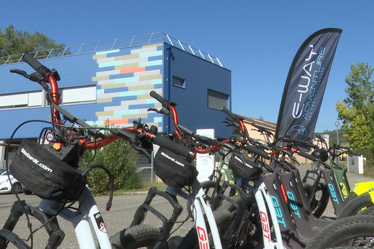 Agen: Guided tour and hike on an all-terrain electric scooter Agen: Guided tour and hike on electric all-terrain scooters